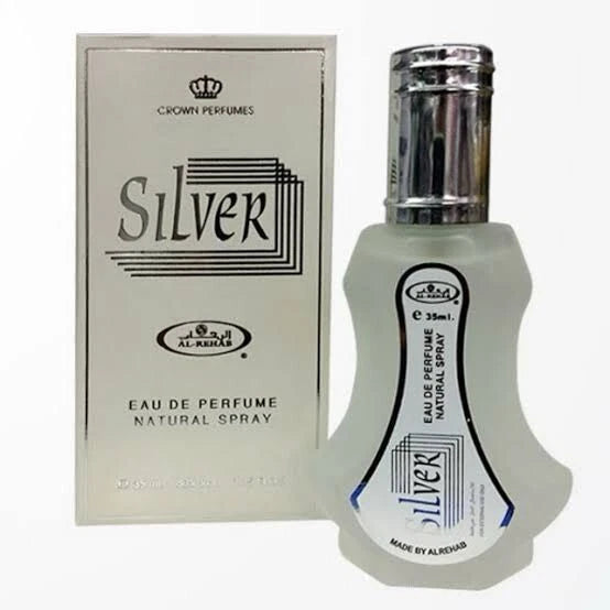 Silver 35ml Perfume Spray by Al Rehab