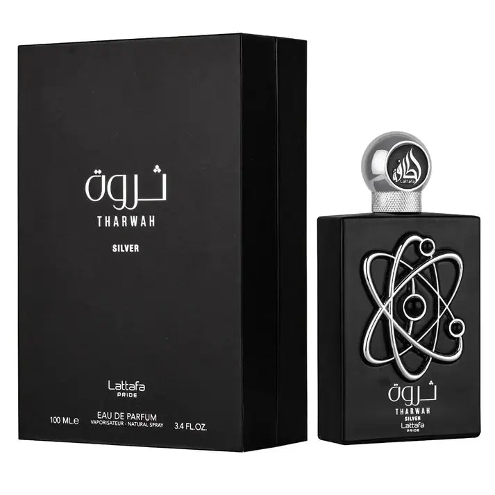 Tharwah Silver 100ml EDP by Lattafa Pride
