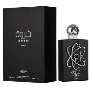 Tharwah Silver 100ml EDP by Lattafa Pride
