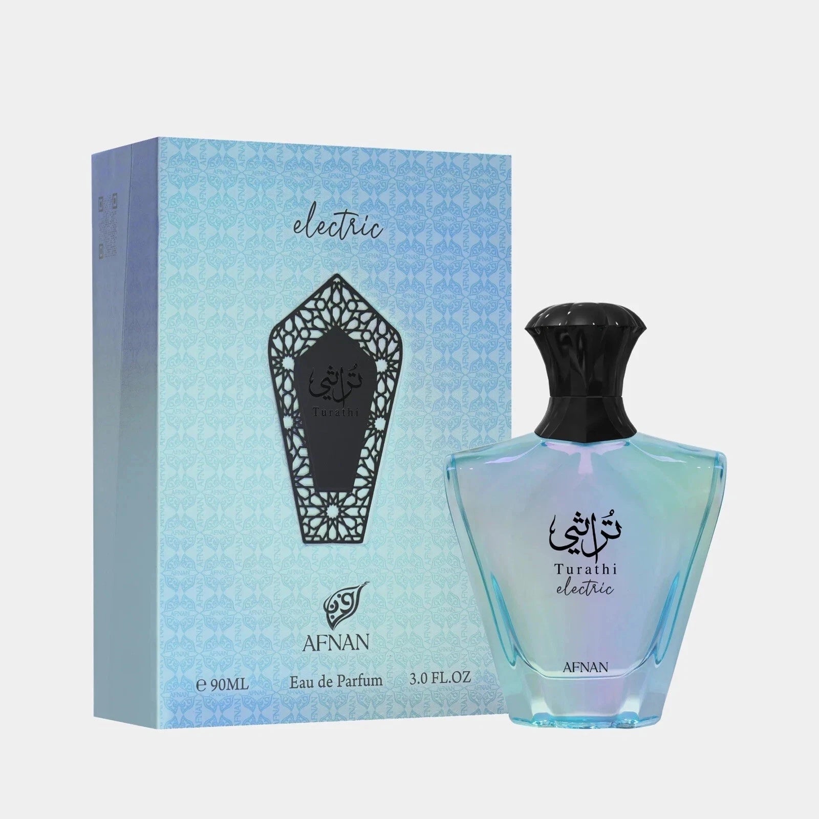 Afnan Turathi Electric Eau De Parfum 90ml Spray – Men’s Fresh &amp; Powerful Scent | Hot New Release