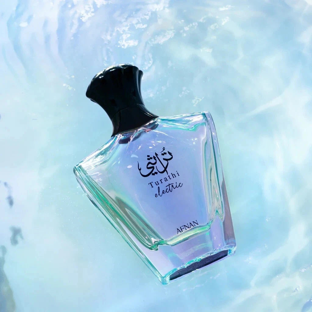 Afnan Turathi Electric Eau De Parfum 90ml Spray – Men’s Fresh &amp; Powerful Scent | Hot New Release