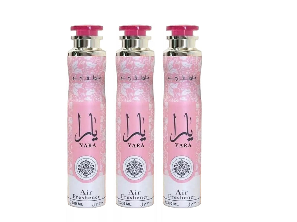 Yara air freshener (Pack Of 3) By Lattafa | Floral Sweet Air Fresheners