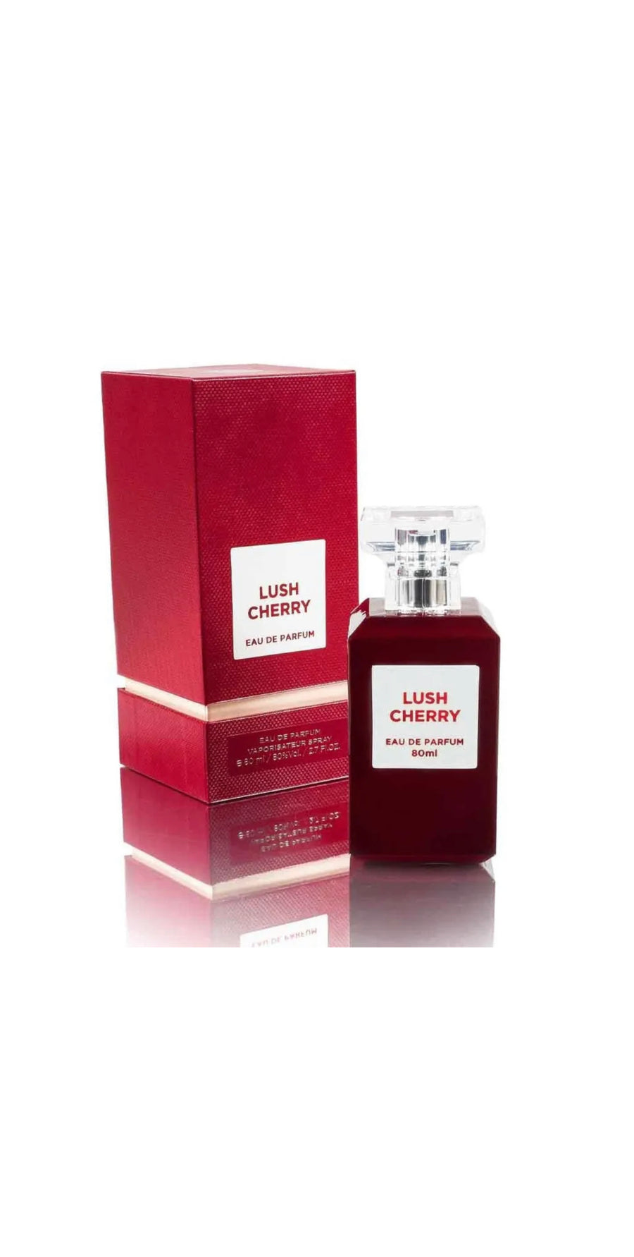 Lush cherry fragrance World Perfume unisex EDP 80ml
