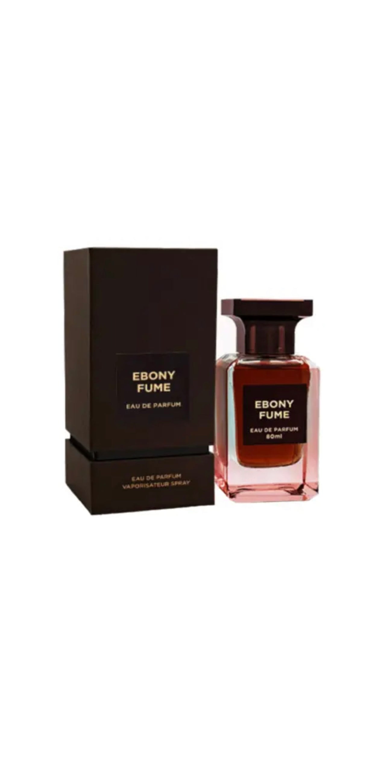 Ebony Fume | Eau De Perfume 80ml | By Fragrance Wolrd