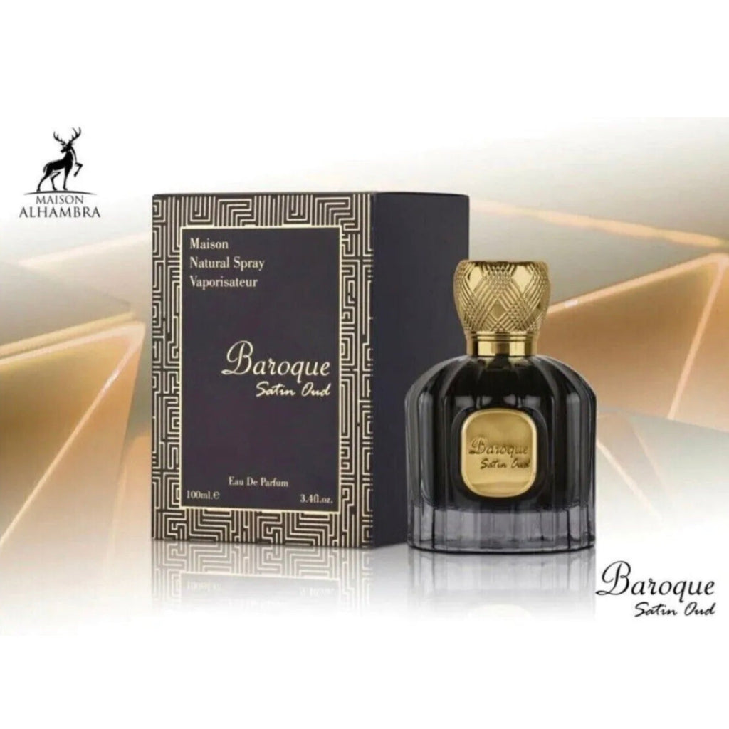 Baroque Satin Oud | Eau De Perfume 100ML | by Maison Alhambra