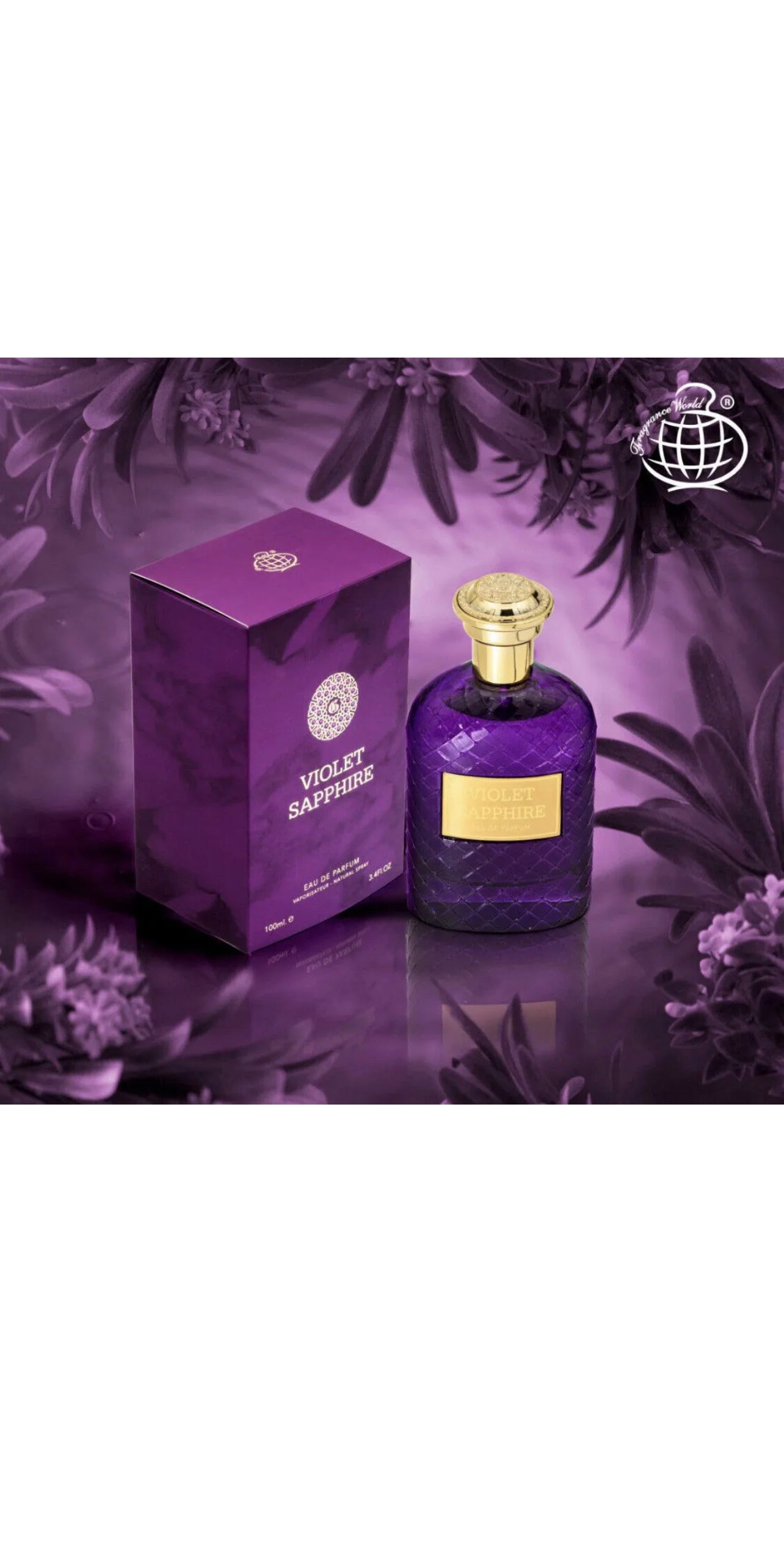 Violet Sapphire | Eau De Parfum 100ml | by Fragrance World